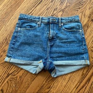 Wild Fable High Rise Denim Cuff Shorts